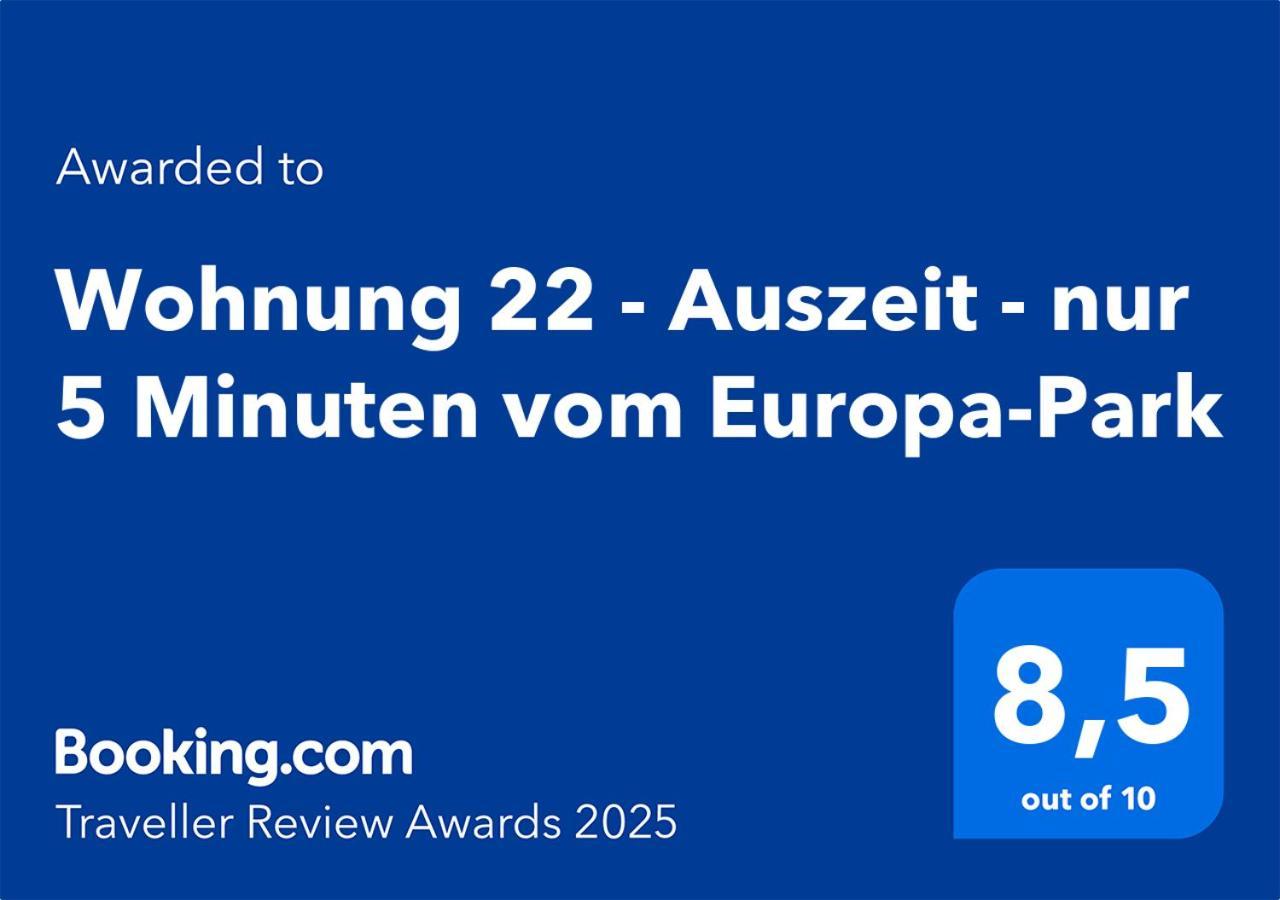 Wohnung 22 - Auszeit - Nur 5 Minuten Vom Europa-Park 카펠그라펜하우젠 외부 사진